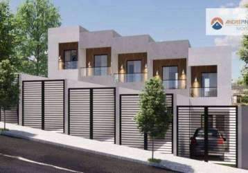 Casa geminada com entrada independente com 2 quartos à venda, 66 m² por r$ 435.000 - jardim guanabara - belo horizonte/mg