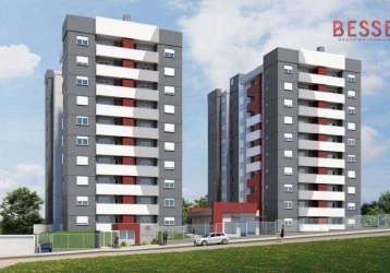Apartamento com 2 dormitórios à venda, 58 m² por r$ 289.000,00 - freitas - sapucaia do sul/rs