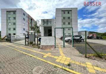 Apartamento com 2 dormitórios à venda, 47 m² por r$ 170.000,00 - ipiranga - sapucaia do sul/rs