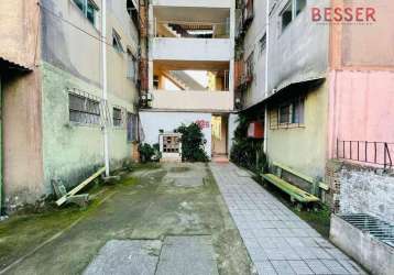 Apartamento com 2 dormitórios à venda, 34 m² por r$ 91.000,00 - cohab - sapucaia do sul/rs
