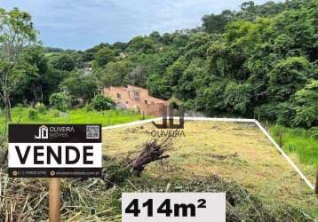 Terreno à venda, 414 m² por r$ 280.000,00 - jardim paulista - atibaia/sp