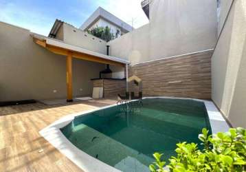 Casa com 3 dormitórios à venda, 150 m² por r$ 990.000,00 - jardim paulista - atibaia/sp
