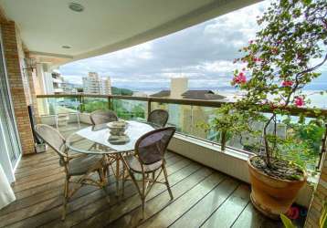 Apartamento com 2 quartos à venda na rua jornalista narbal villela, 56, joão paulo, florianópolis, 183 m2 por r$ 2.600.000