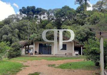 Chácara com 4 dormitórios à venda, 33000 m² por r$ 1.490.000,00 - zona rural - contenda/pr