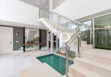 Casa com 4 dormitórios à venda, 879 m² por r$ 14.900.000,00 - alphaville graciosa - pinhais/pr