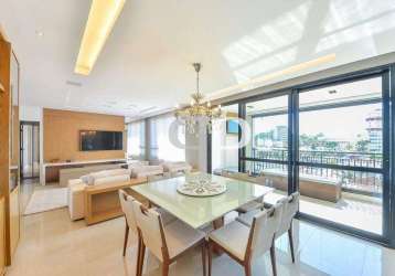 Apartamento com 3 dormitórios à venda, 170 m² por r$ 2.140.000,00 - alto da glória - curitiba/pr