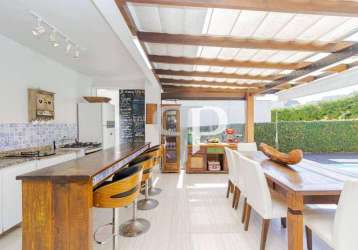 Casa com 5 dormitórios à venda, 420 m² por r$ 2.950.000,00 - alphaville graciosa - pinhais/pr