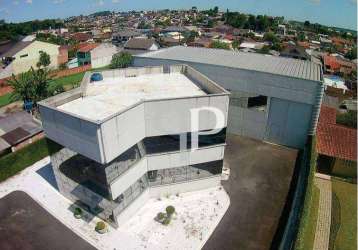 Barracão e prédio corporativo à venda, 790 m² por r$ 4.190.000 - menino deus - quatro barras/pr