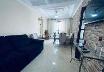 Apartamento com 1 quarto para alugar na rua panamá, 706, guilhermina, praia grande, 80 m2 por r$ 3.000