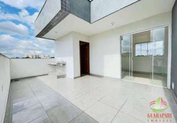 Cobertura com 3 dormitórios à venda, 100 m² por r$ 495.000,00 - letícia - belo horizonte/mg