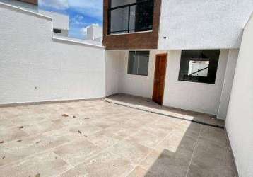Promoção! casa com 3 quartos à venda, 88 m² por r$ 699.000 - santa branca - belo horizonte/mg