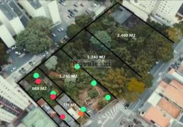 Terreno à venda na rua marechal floriano, --, centro, diadema, 668 m2 por r$ 1.800.000