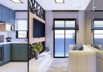 Apartamento com 1 quarto no cajuru, com 27m², por r$ 239.000,00, curitiba/pr.