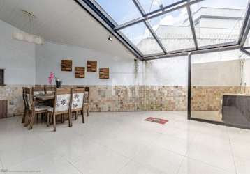Casa em condomínio fechado com 3 quartos à venda na rua ângelo zamir biasi, 550, atuba, curitiba por r$ 539.000