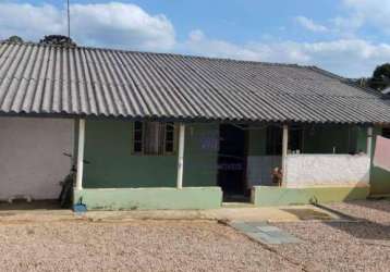 Casa com 2 dormitórios à venda por r$ 190.000 - iguaçu - fazenda rio grande/paraná