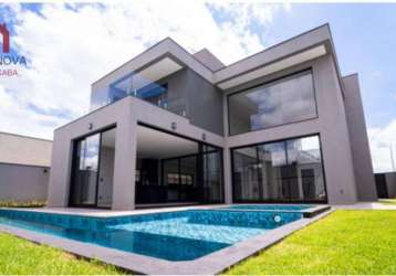 Casa com 3 dormitórios à venda, 318 m² por r$ 2.950.000 - alphaville nova esplanada 3 - votorantim/sp