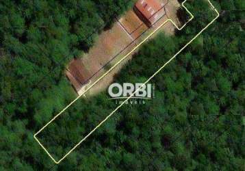 Terreno à venda, 3334 m² por r$ 800.000,00 - escola agrícola - blumenau/sc
