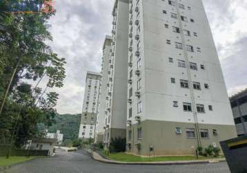 Apartamento com 2 dormitórios à venda, 56 m² por r$ 380.000,00 - ribeirão fresco - blumenau/sc