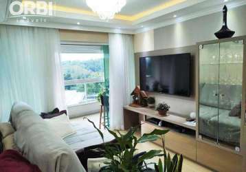 Apartamento com 3 dormitórios à venda, 97 m² por r$ 679.500,00 - velha - blumenau/sc