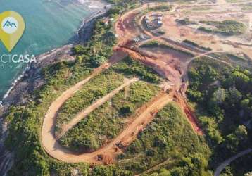 Terreno à venda, 417 m² por r$ 748.000,00 - praia do morro - guarapari/es
