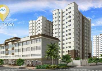 Apartamento com 2 dormitórios à venda, 50 m² por r$ 312.000,00 - residencial coqueiral - vila velha/es