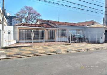 Casa com 3 quartos à venda na rua adalberto maia, --, taquaral, campinas, 270 m2 por r$ 1.166.000