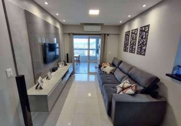 Apartamento com 3 dormitórios à venda, 126 m² por r$ 990.000,00 - aviação - praia grande/sp