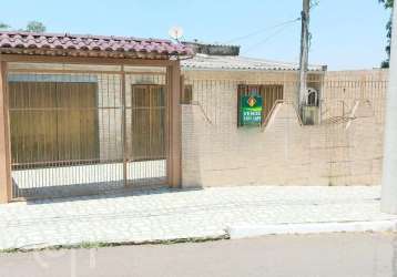 Casa em condomínio fechado com 3 quartos à venda na avenida dezessete de abril, 8, guajuviras, canoas por r$ 290.000