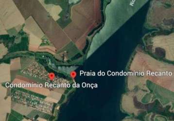 Terreno à venda, 500 m² por r$ 75.000 - condomínio rio da onça - borborema/sp