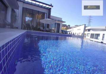 Casa com 3 dormitórios à venda, 376 m² por r$ 5.500.000,00 - condomínio campo de toscana - vinhedo/sp