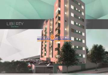Apartamento com 2 quartos à venda na rua josé do patrocínio, santa mônica, belo horizonte por r$ 371.400