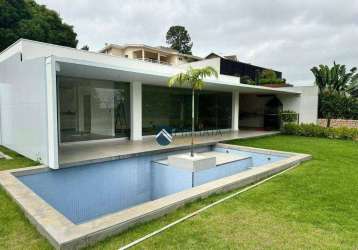 Casa com 3 dormitórios para alugar, 277 m² por r$ 13.200/mês - condomínio estância marambaia - vinhedo/sp
