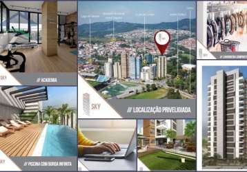 Apartamento com 1 quarto à venda no jardim nova bragança, bragança paulista , 50 m2 por r$ 497.000