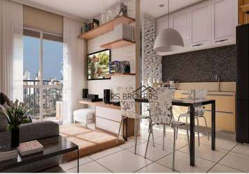 Apartamento com 2 dormitórios à venda, 30 m² por r$ 233.500,00 - vila silveira - guarulhos/sp
