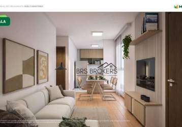 Apartamento com 2 dormitórios à venda, 40 m² por r$ 214.990,00 - vila maria augusta - itaquaquecetuba/sp