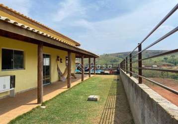 Chácara com 3 dormitórios à venda, 1000 m² por r$ 660.000,00 - piracangaguá - taubaté/sp
