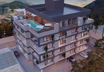 Apartamento com 1 dormitório à venda, 41 m² por r$ 360.000,00 - praia das toninhas - ubatuba/sp