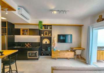 Studio com 1 dormitório à venda, 41 m² por r$ 690.000,00 - praia grande - ubatuba/sp