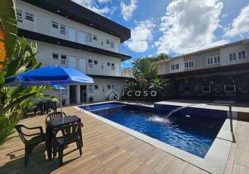 Apartamento com 1 dormitório à venda, 15 m² por r$ 229.000,00 - maranduba - ubatuba/sp