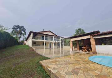 Chácara com 4 dormitórios à venda, 3000 m² por r$ 905.000,00 - bom jardim - guaratinguetá/sp