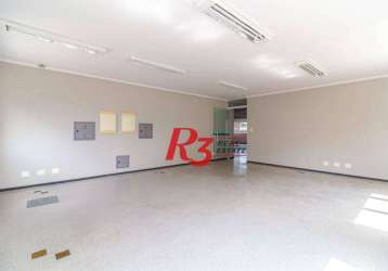 Sala para alugar, 374 m² por r$ 12.974,23/mês - centro - guarujá/sp