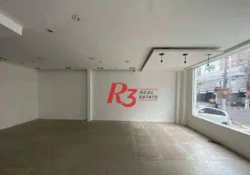 Loja à venda, 135 m² por r$ 2.450.000,00 - gonzaga - santos/sp