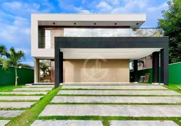 Casa à venda, 403 m² por r$ 2.800.000,00 - cidade alpha - eusébio/ce