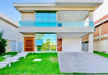Casa para alugar, 380 m² por r$ 15.125,00/mês - alphaville eusébio - eusébio/ce