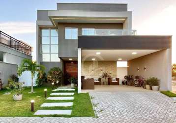 Casa à venda, 244 m² por r$ 1.500.000,00 - jacunda - aquiraz/ce