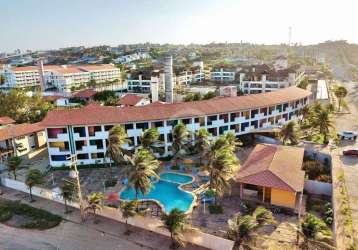 Hotel com 60 dormitórios à venda, 4800 m² por r$ 7.900.000 - porto das dunas - aquiraz/ce