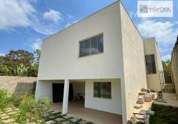 Casa com 4 dormitórios à venda, 184 m² por r$ 756.000,00 - lagoa mansões - lagoa santa/mg