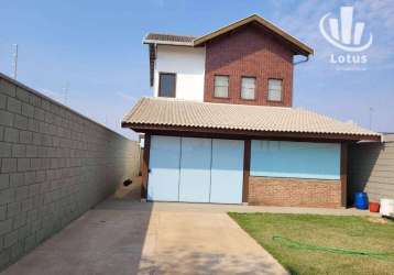 Casa com 2 dormitórios à venda, 180 m² - loteamento residencial reserva da barra - jaguariúna/sp