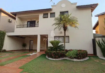 Sobrado novo c/ 288m², 03 suítes + escritório em condomínio fechado - ribeirão preto