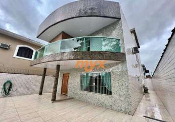 Casa com 4 dormitórios à venda, 228 m² por r$ 860.000,00 - vila voturuá - são vicente/sp